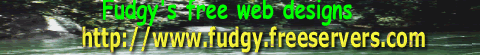 fudgy's free web designs
